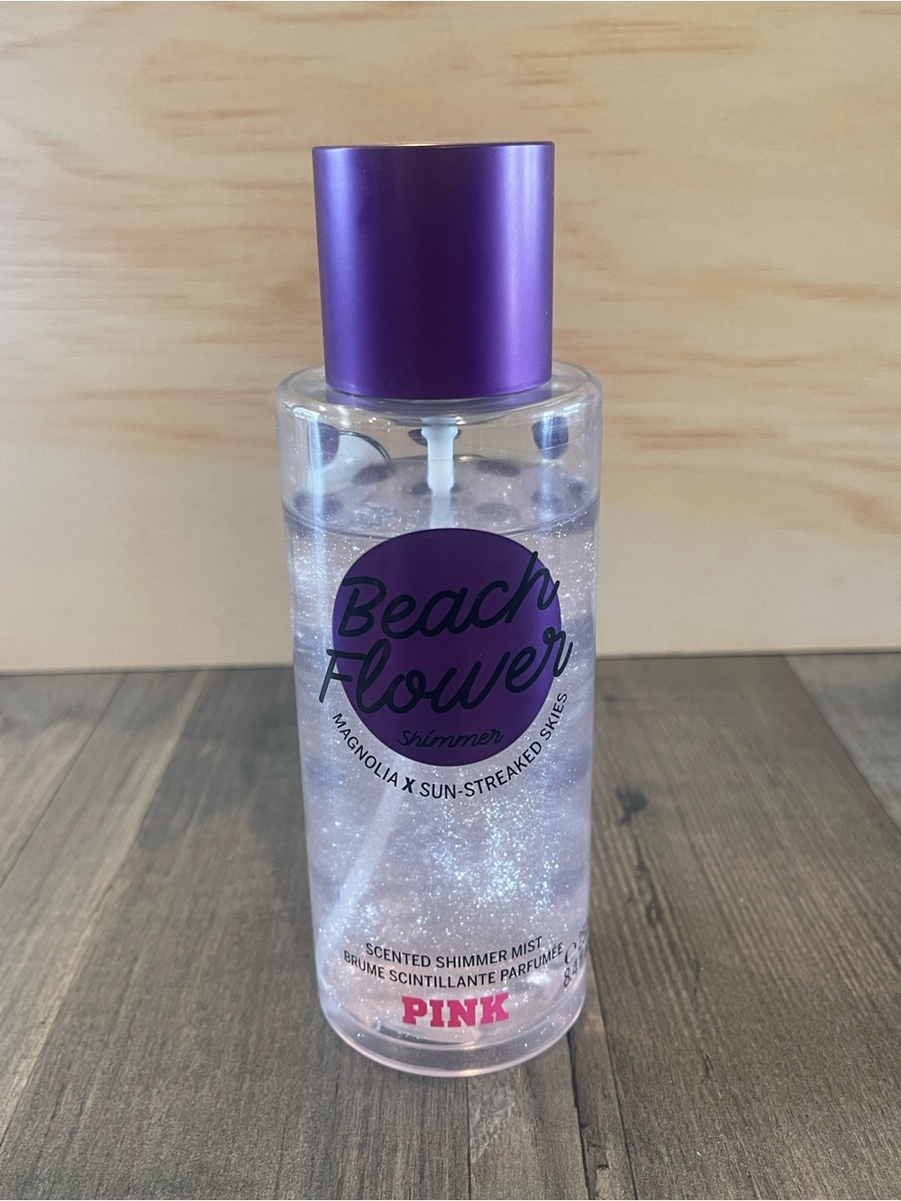PINK Victoria's Secret Beach Flower Shimmer